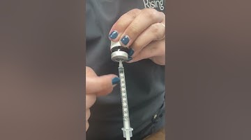 Drawing Up A Syringe: Semaglutide Instructions