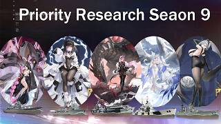 [Azur Lane] Priority Research Season 9 Shipgirls Revealed! | World of Warships Collab