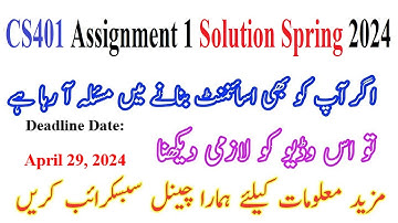 CS401 Assignment 1 Solution Spring 2024 | Assembly Language Programming | NASM and DOSBOX