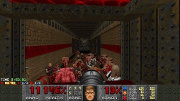 Doom 2 - The Tower of Babel (Map 28: Rust): UV-Max (Map Author: Raith138)