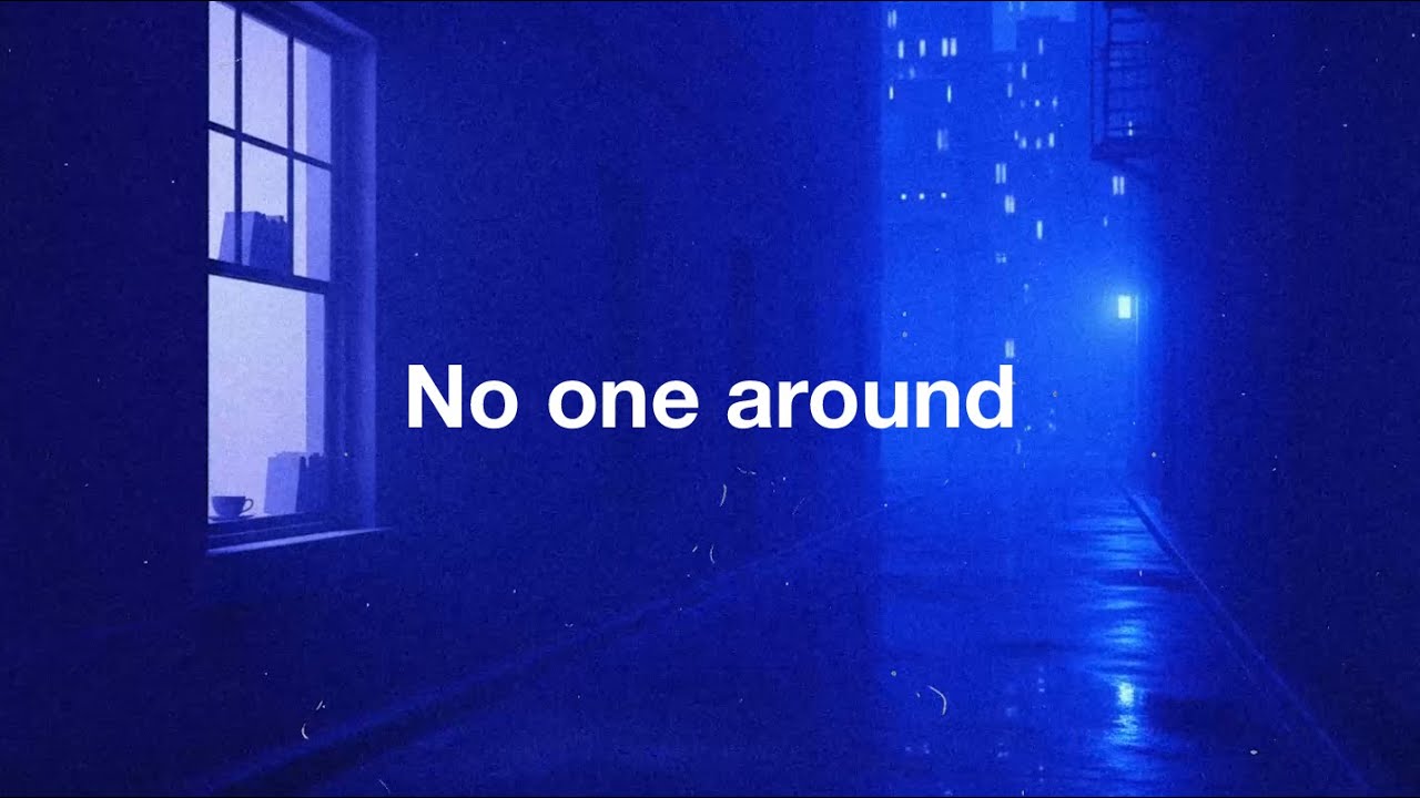 No one around | Minimal Modern Synth for Calm Night