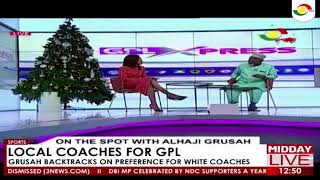 Alhaji Grusah Backtracks On Preference For Foreign Coaches