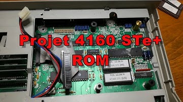 Projet 4160 STe+ : ROM