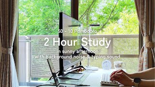 2 Hour Study / in the Morning with  / 5010 Pomodoro /2時間勉強