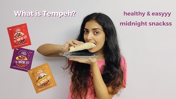 I tried Tempeh for the first time | Easy snack recipe | Hello Tempayy Review