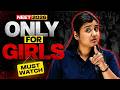 ONLY For GIRLS - Very Important Must Watch ⚠️ | NEET 2026 Aspirants | eSaral #neet #neet2026