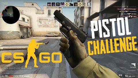 Counter-Strike: Global Offensive - Pistol ONLY Challenge (PC HD) [1080p60FPS]