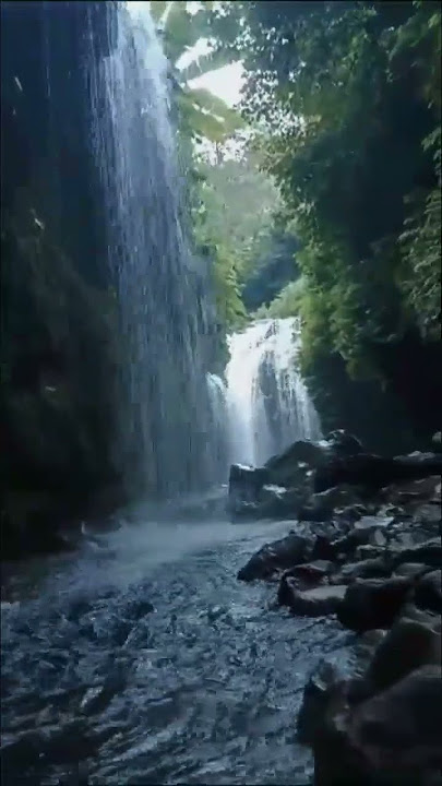 Cinematik Air terjun semilir Lombok NTB #asethetic #cinematic #shorts #shot #lombok #storywa