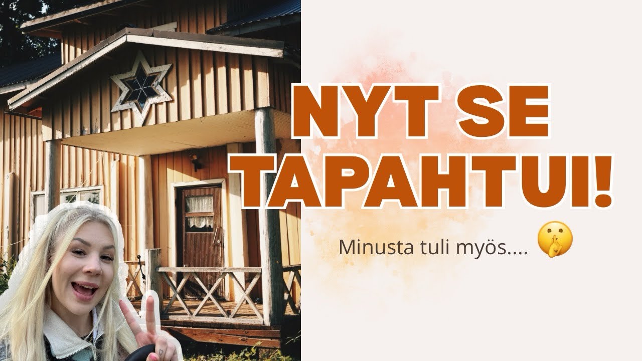 Muutto maatilalle - yli 100 vuotiaaseen omakotitaloon! 🏡