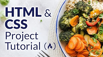 HTML & CSS Project Tutorial - Build a Recipes Website