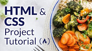 HTML & CSS Project Tutorial - Build a Recipes Website