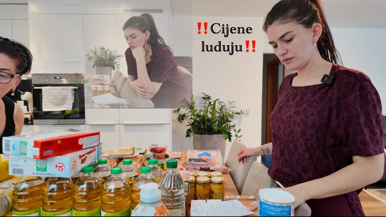 Cijene jeftinije u Njemackoj🇩🇪 ,nego u Bosni🇧🇦.VELIKA KUPOVINA BUDZET 300💶.