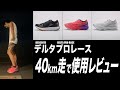 デサントデルタプロレースは実際どうなのか４０km走ってみてレビュー