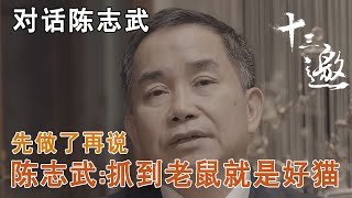 【对话陈志武】先做了再说，陈志武：抓到老鼠就是好猫【十三邀第四季 Thirteen Talks Season4】