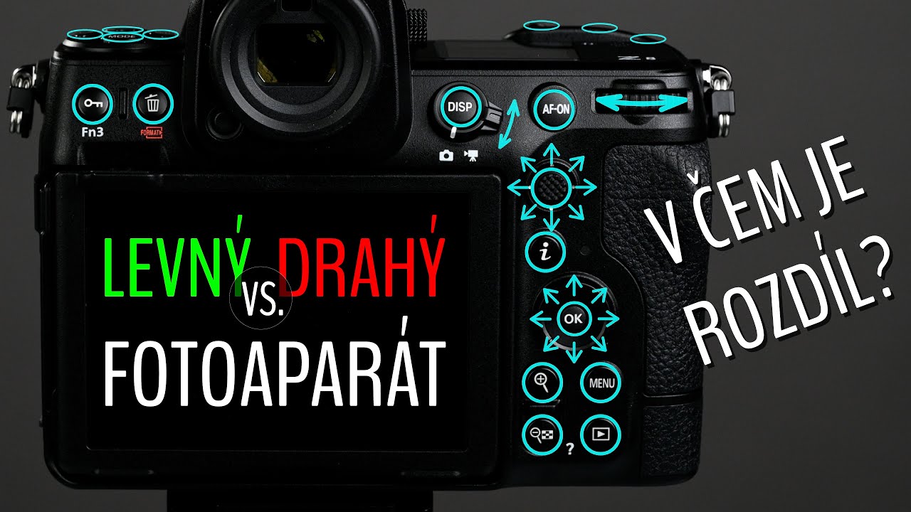 Levný vs. drahý fotoaparát - v čem je rozdíl?
