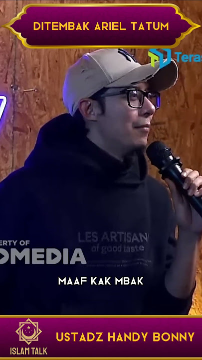 DITEMBAK ARIEL TATUM - USTADZ HANDY BONNY