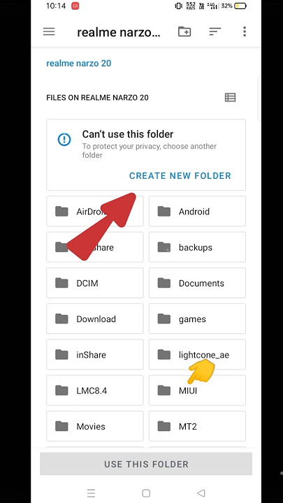 Can't use this folder 📂 || Problem solve #shorts #bgmi #pubgmobile