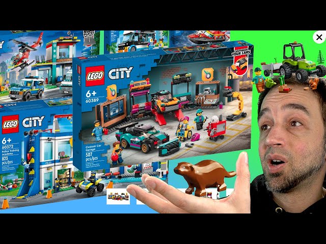 New LEGO City Sets For 2023 Revisit Some Old Themes