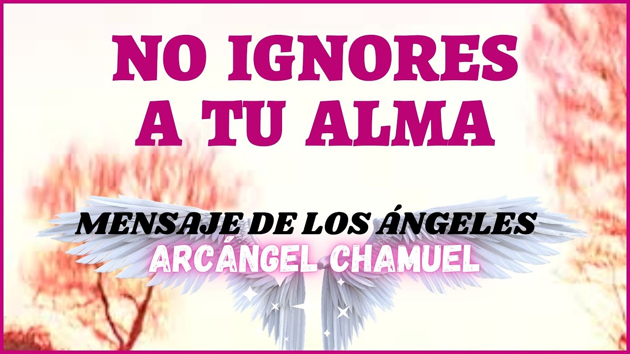 👼Mensaje de los Ángeles para ti💌💝NO IGNORES A TU ALMA. Mensaje Arcángel ...