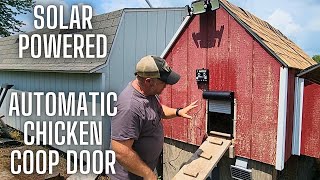 Automatic Chicken Coop Door | Solar Powered Chicken Door