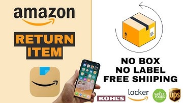 How to return an Amazon item using Mobile App - 2024
