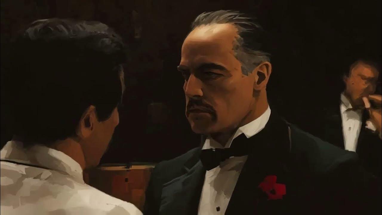 Godfather Lesson on How To Act Like a Man - YouTube