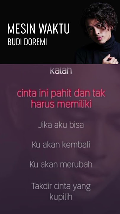 Mesin Waktu - Budi Doremi | Video Lirik Lagu