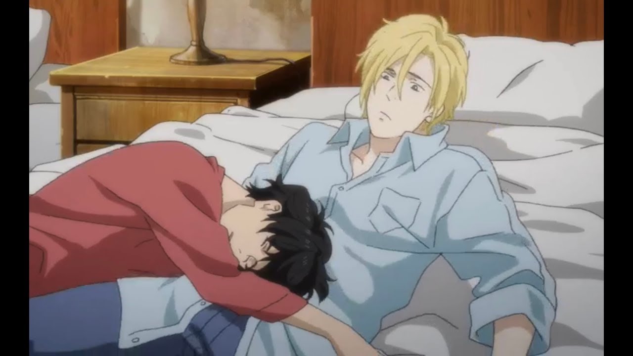 Ash küsst Eiji  Banana Fish 