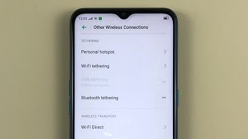How to share Wifi connection on OPPO A31 Android 9