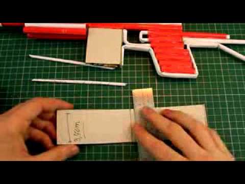 cara membuat pistol dari  kertas  bets idea YouTube
