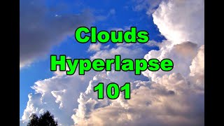 Hyperlapse Clouds 101 with DJI Mavic Air 2