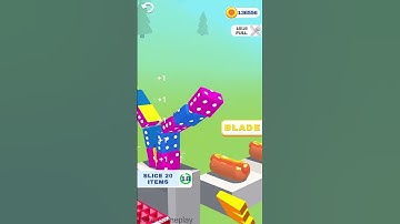 Slice It All! Best Walkthrough New Knife Level Part 166 #shorts