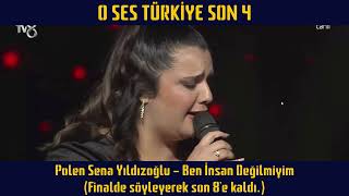 Polen Sena Yıldızoğlu’ndan Duygusal Fırtına “Ben İnsan Değil Miyim?” Ile Finalde Son 8’E Kaldı 🎤💫
