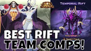 THREE BEST TEMPORAL RIFT TEAM COMPS! [AFK ARENA]