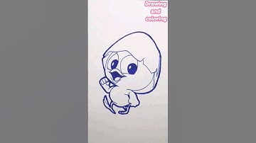 how to draw calimero/ Drawing Tutorial