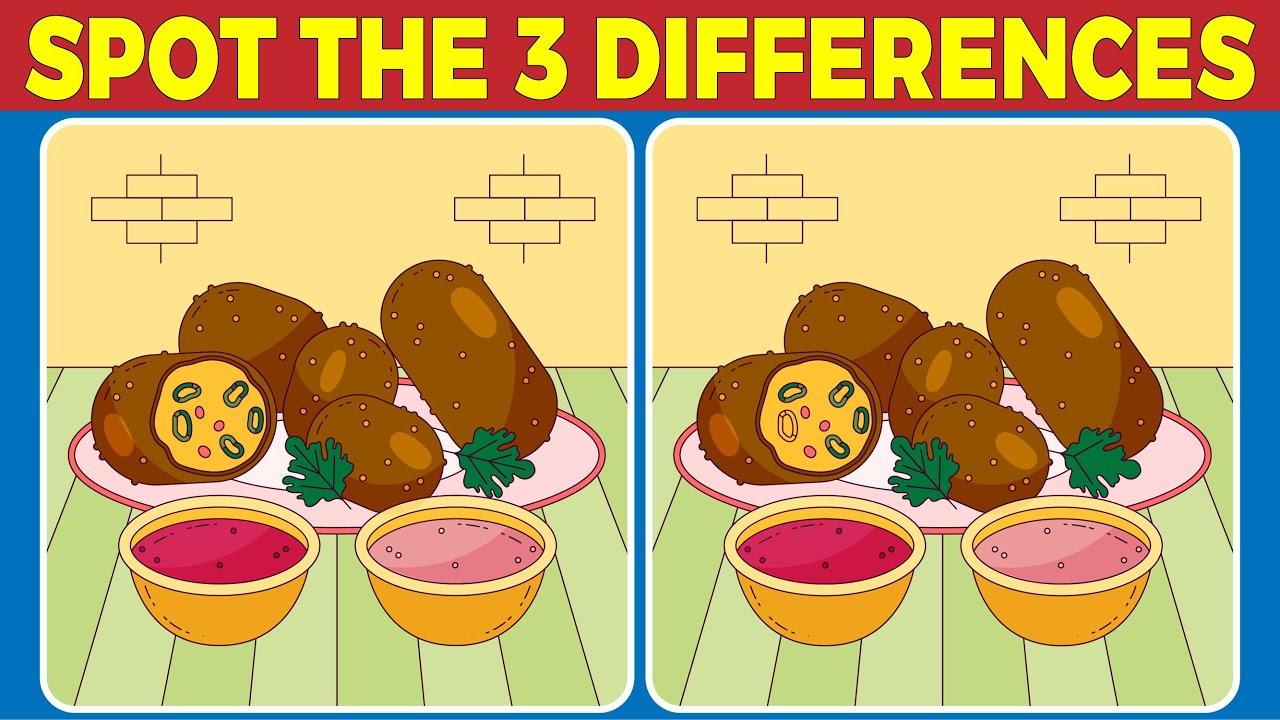 Brain Boost: The Ultimate Spot the Difference Challenge! - YouTube
