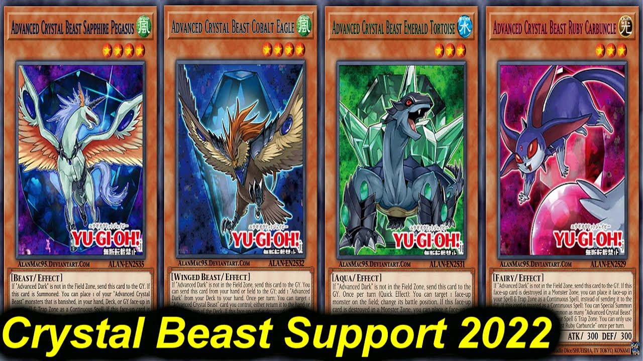 Ygopro Advanced Crystal Beast Deck June 22 New Support Youtube