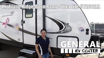 Highland Ridge-Open Range Ultra Lite-UT2602RL - RV Tour presented by General RV