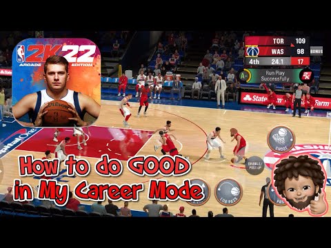 NBA 2K22 Arcade Edition - How to do good in My Career Mode | Apple Arcade