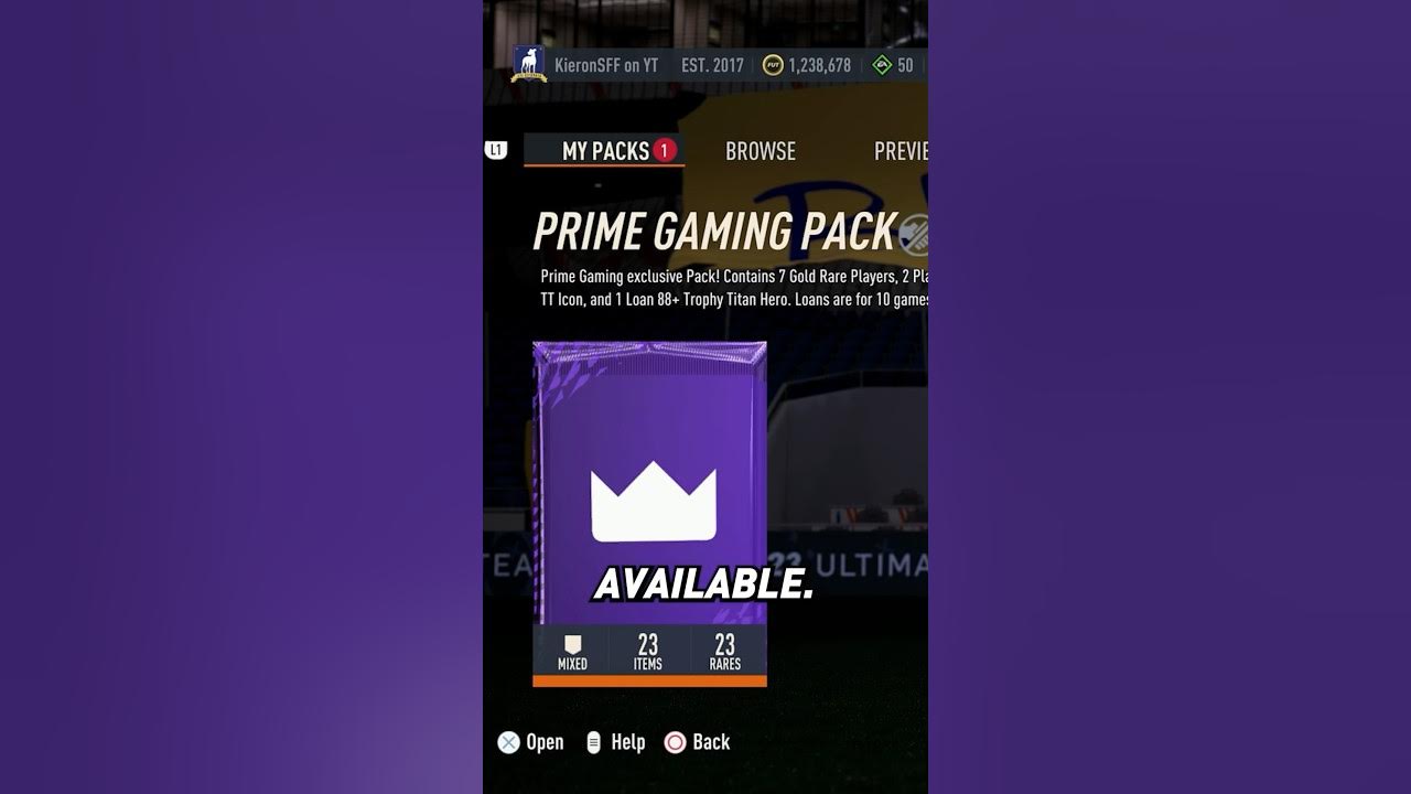 FIFA 22: When will the Prime Gaming Pack 5 be released?