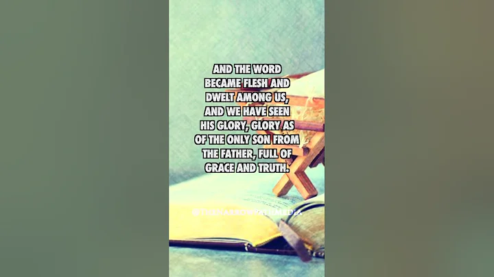 John 1:14 ✝️ The Word Became Flesh | #christianshorts