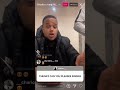 Chunkz x Yung Filly singing “hold” on Instagram live