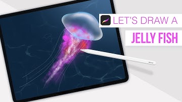 How to Draw a Jellyfish in Procreate