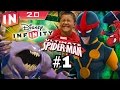 Spiderman Play Set - Part 1: Disney Infinity 2.0 (Dad & Son Commentary)