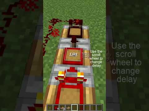 How to create a simple and adjustable redstone clock with the Create mod