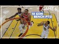 Warriors Bench FULL WCF G6 Bucketilation - 18 POINTS!