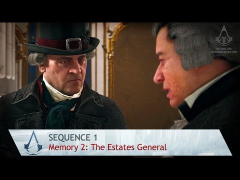 Vídeo: Assassin's Creed Unity - Memórias De Versalhes, The Estates General, High Society