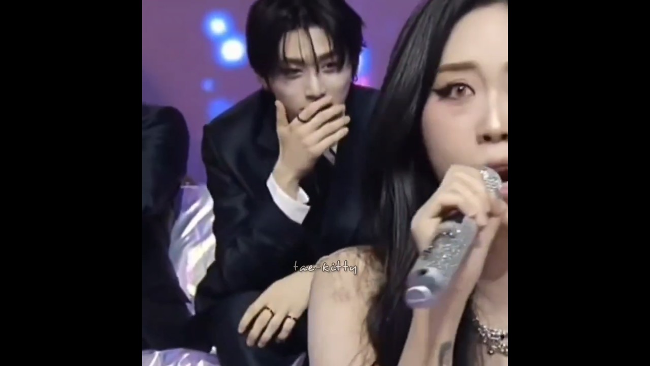 Taesan's reaction to 'small girl fantasy' by Youngji🩵 