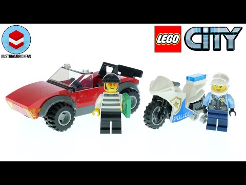 LEGO City 60392 Police Bike Car Chase - LEGO Speed Build Review