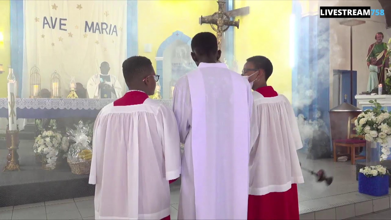 LADY OF ASSUMPTION CHURCH; SOUFRIERE YouTube